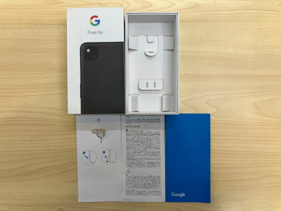 Google Pixel 4a ブラック 本体 箱付き