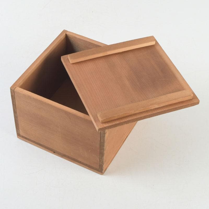 茶道具　芳幽軒　加藤石春作　赤楽茶碗　時代箱付　M　9732