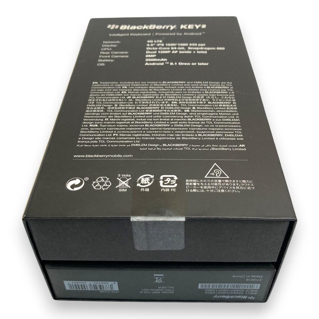 Blackberry key2 BBF100-8 DualSIM SIMフリー