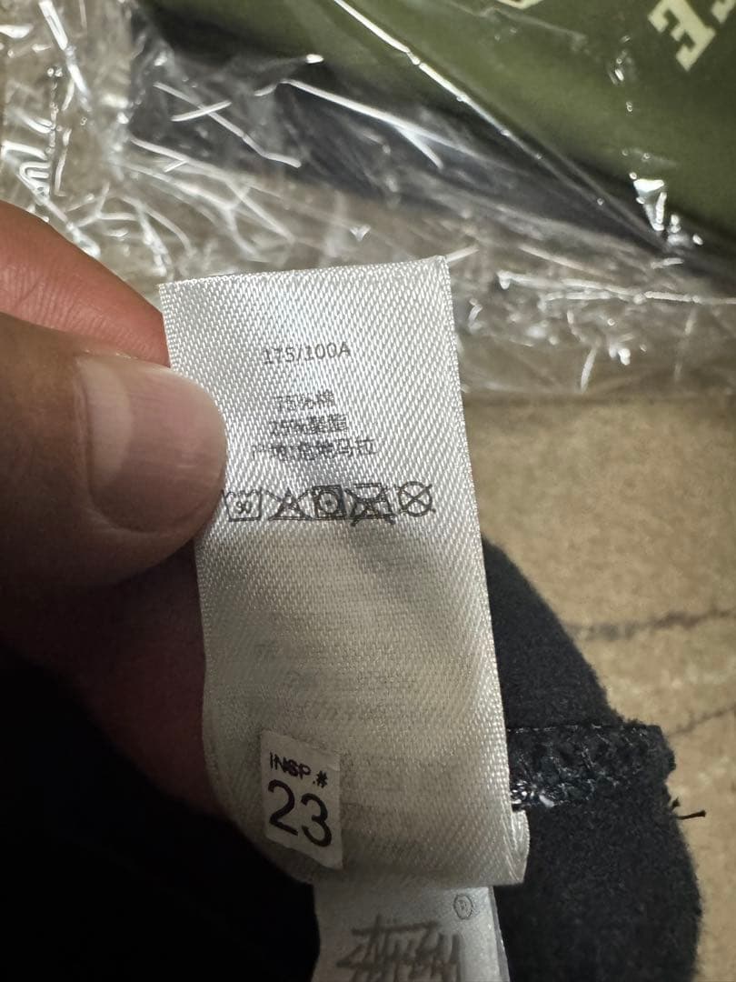 Stussy ブラック Lサイズ スウェット