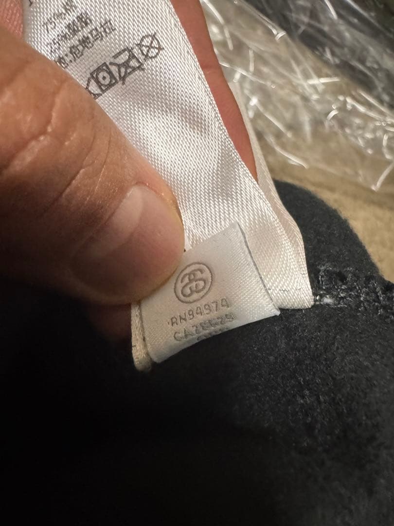 Stussy ブラック Lサイズ スウェット