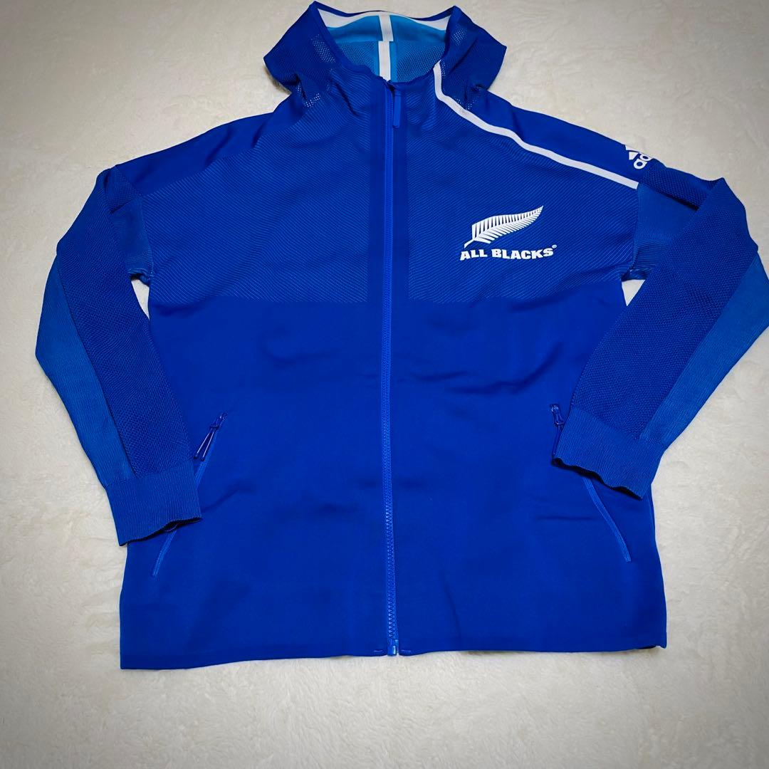 【極希少】アディダス×オールブラックス Z.N.E. フーディー 2XL