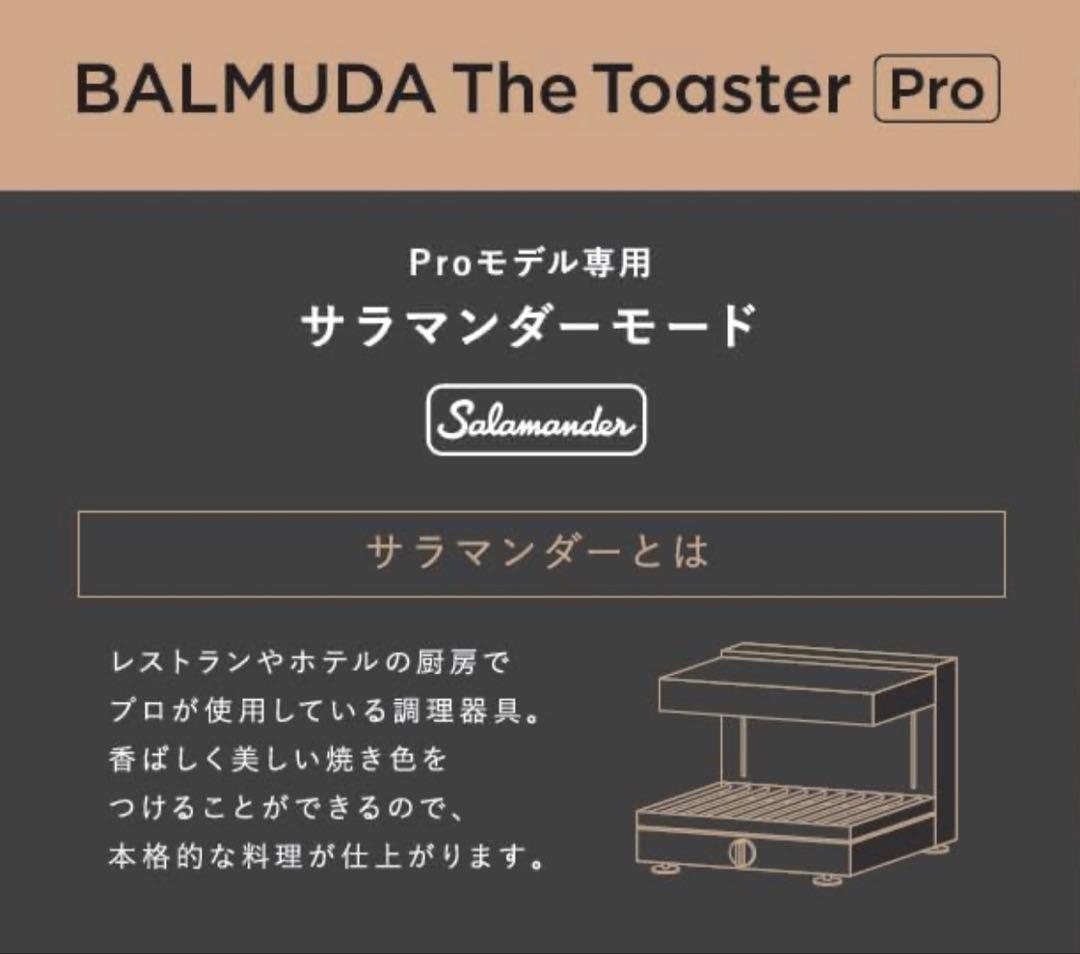 美品2025年製　BALMUDA The Toaster Pro K11A-SE