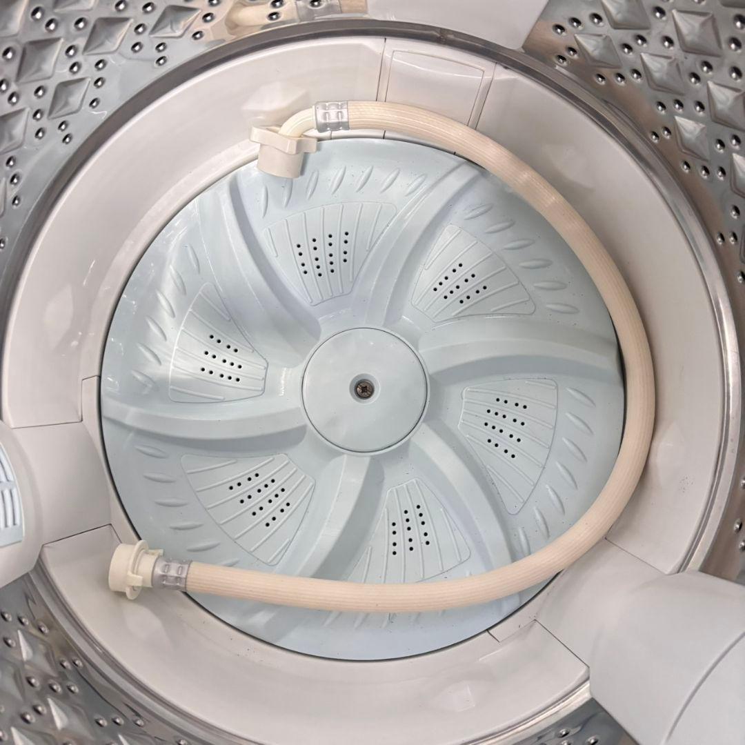 677 東芝　ウルトラファインバブル　洗濯機　８キロ　小型　一人暮らし　ホワイト