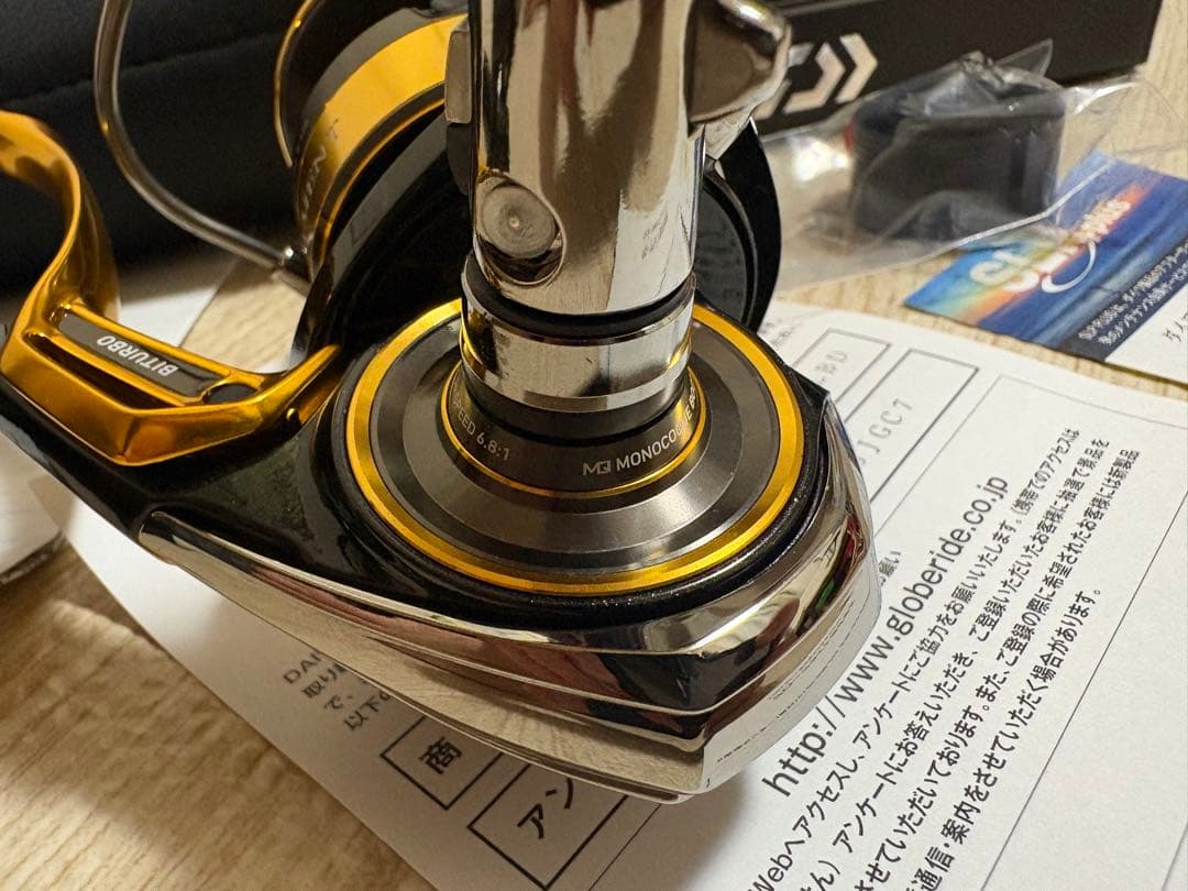 ダイワ トーナメント ISO 3000XH-LBD スピニングリール