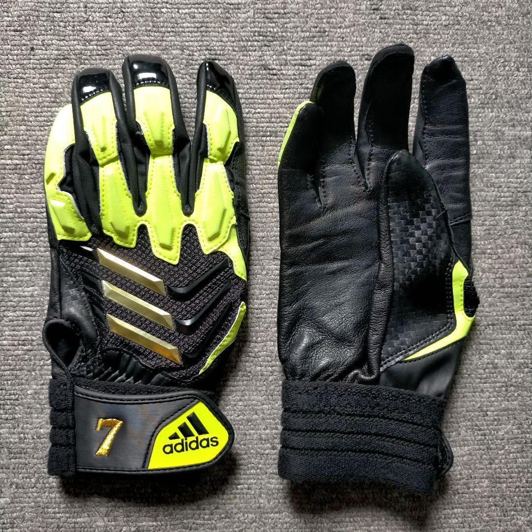 【プレミア】adidas アディダス バッティンググローブ 支給品 実使用
