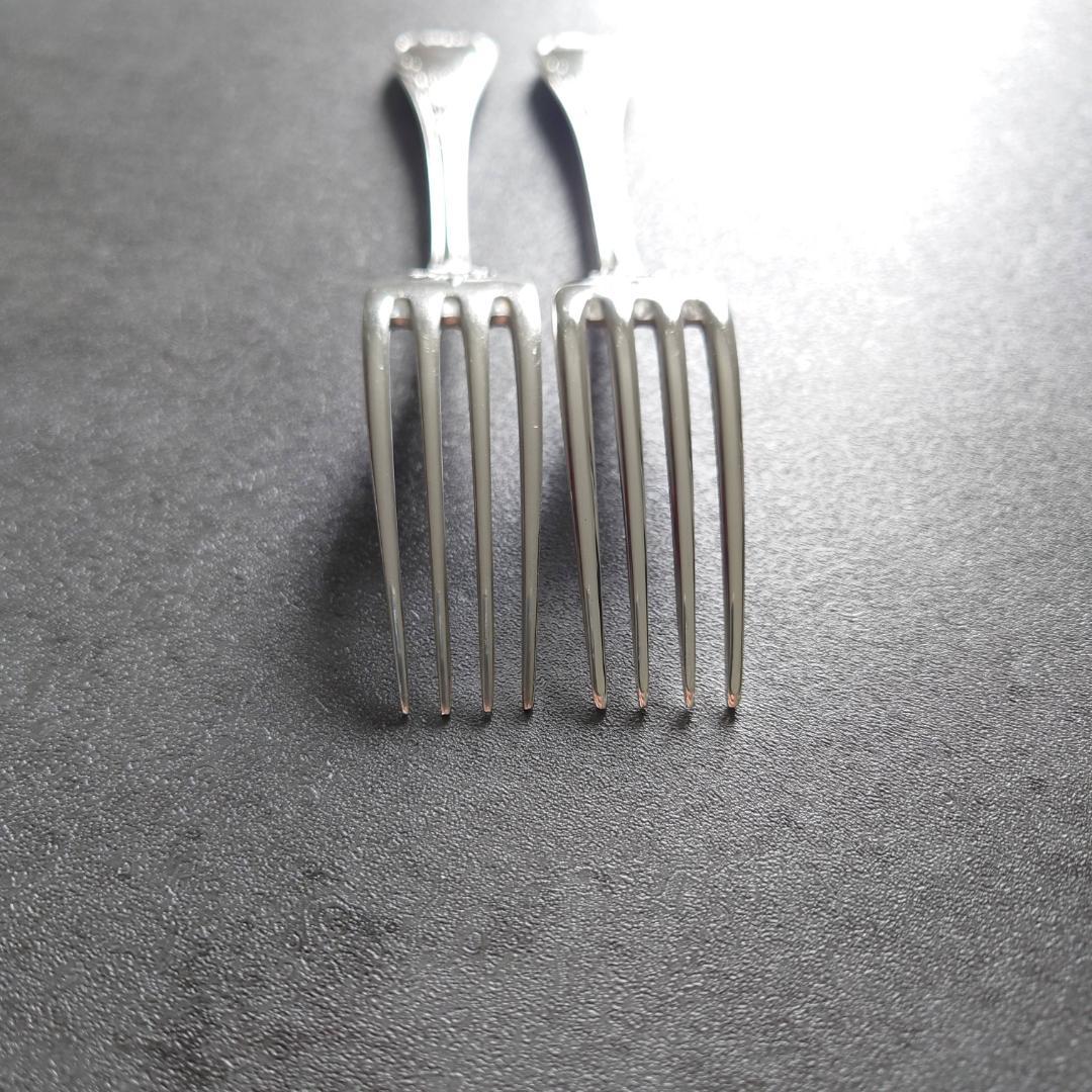 クリストフル マルリー デザートフォーク 2点