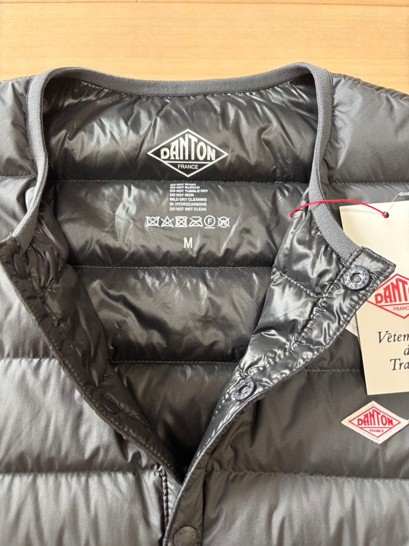 ダントン クルーネック インナーダウン ジャケット 新品未使用品 メンズM