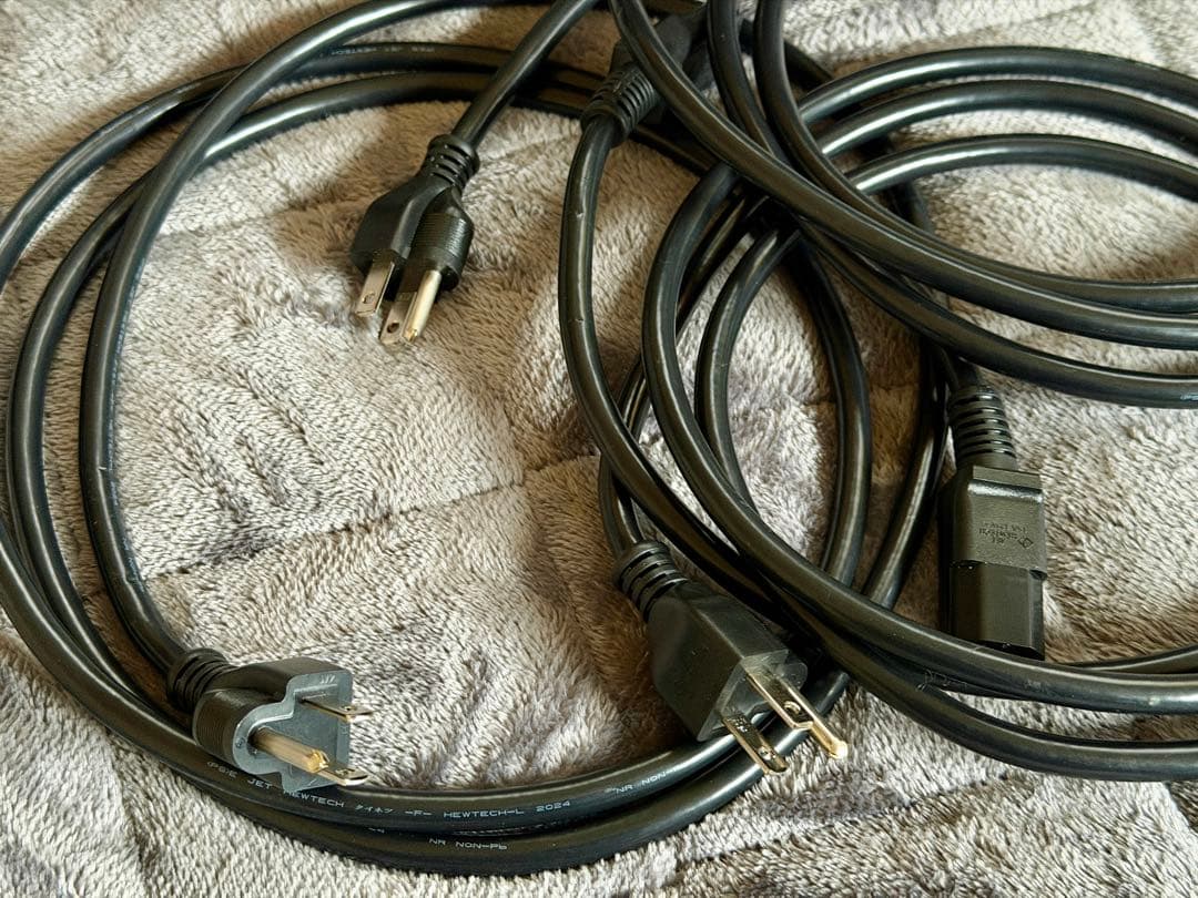 3本セットKOJO Medusa（メドゥーサ） (KS-0) 3極プラグ 2m