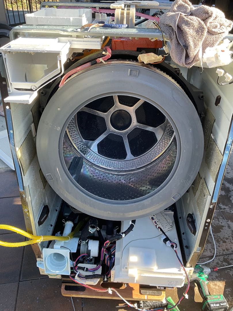 【分解洗浄済み】東芝ドラム式洗濯乾燥機　2022年8月購入(動作確認済み)