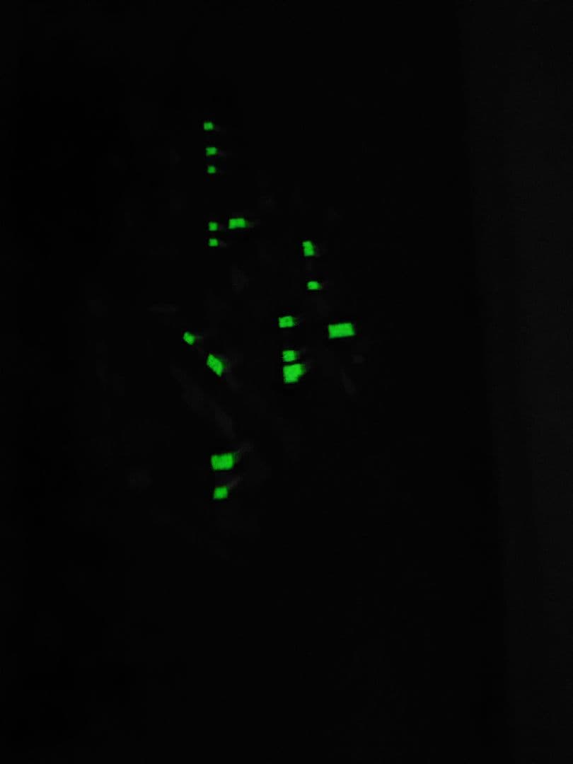 蓄光　夜景柄袋帯　 暗闇で光る