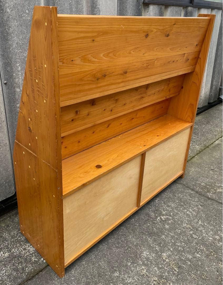 稀少/無垢材/大型/絵本棚/本棚/収納棚/幼稚園/学校/店舗什器