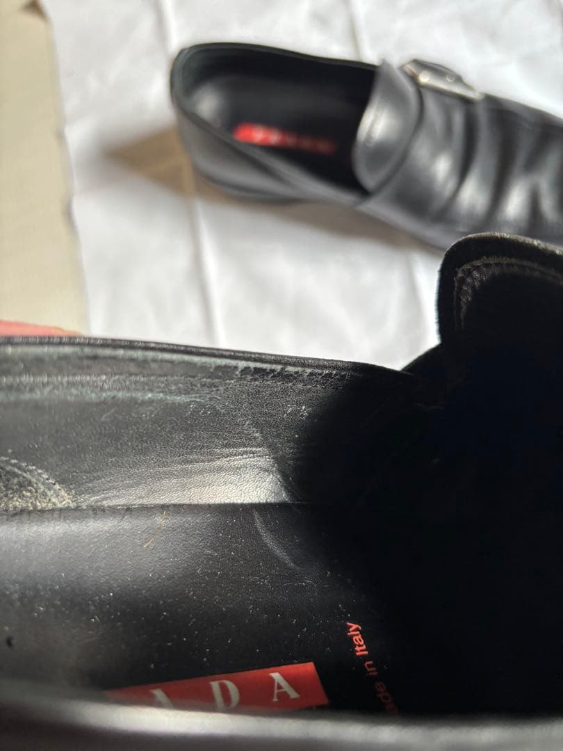 希少　PRADA sports スクエア　ローファー　archive