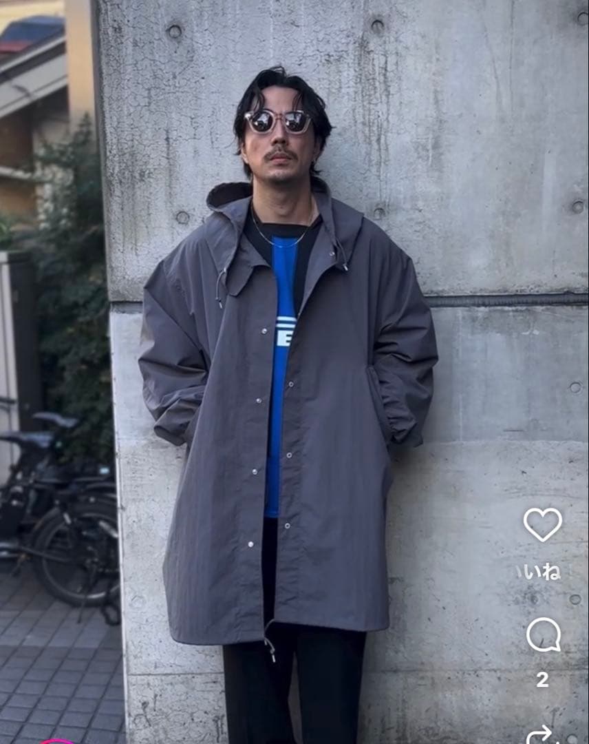 19SO Over size mods coat コモリキャプテンサンシャイン