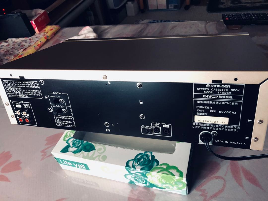 超美品パイオニアＴ-ＷＤ5Ｒデジタル録音：再生　動作品