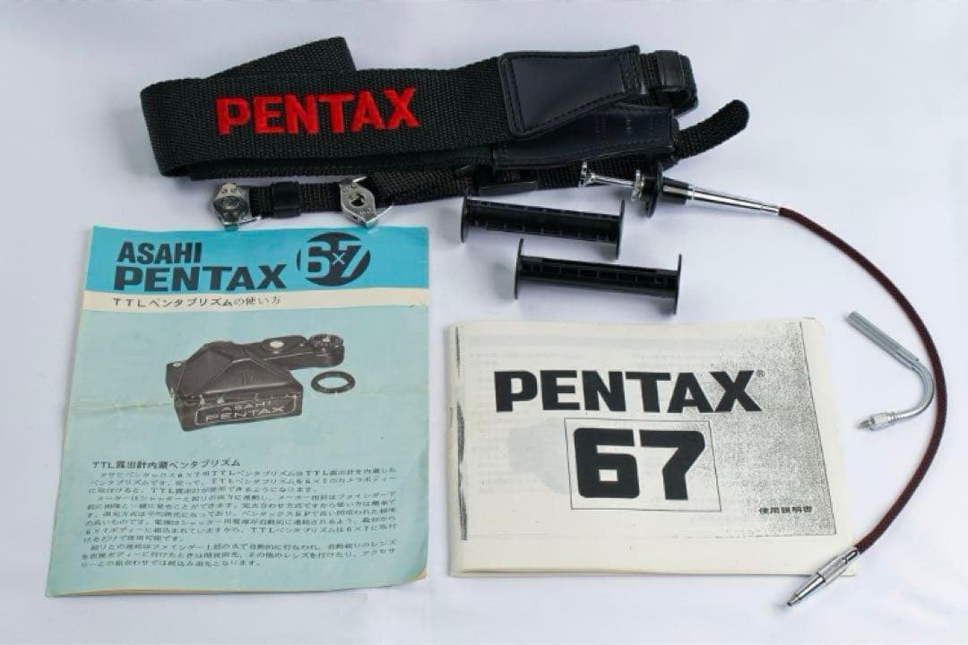 PENTAX 6x7 中判カメラ Takumar 105mmレンズ付き