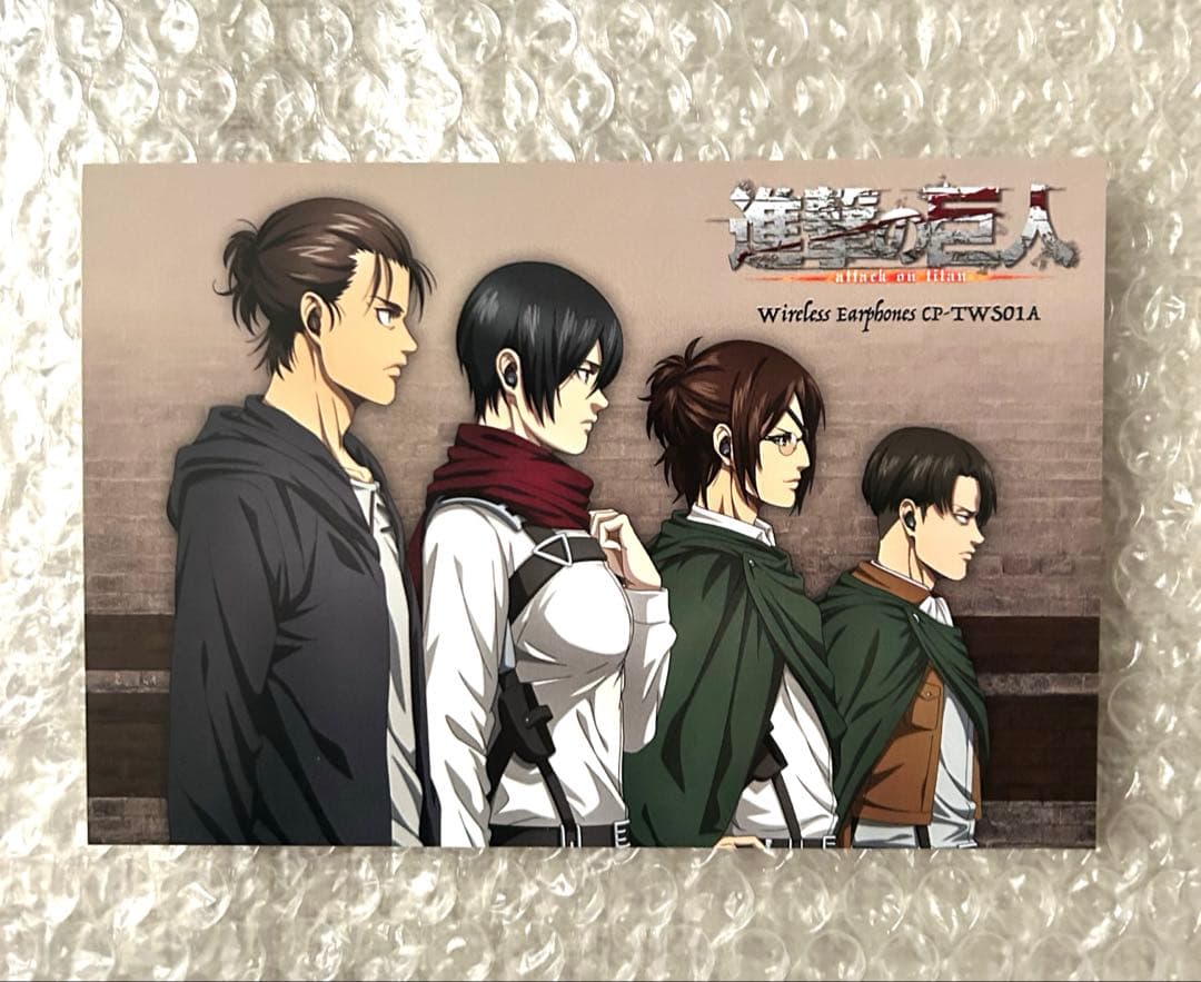 進撃の巨人 ONKYO Bluetoothイヤホン リヴァイモデル