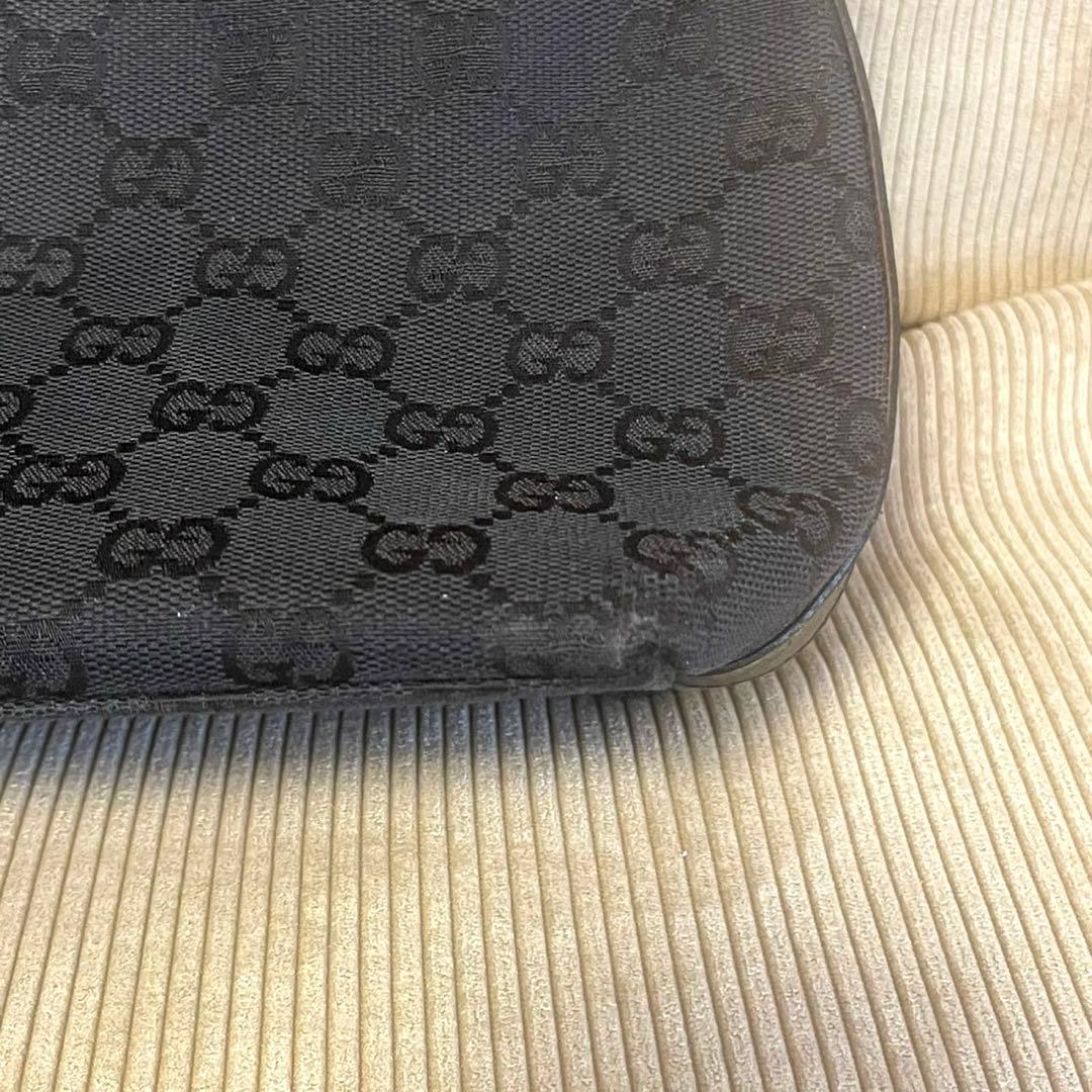 グッチ　Gucci ハンドバッグ GGキャンバス ブラック レディース
