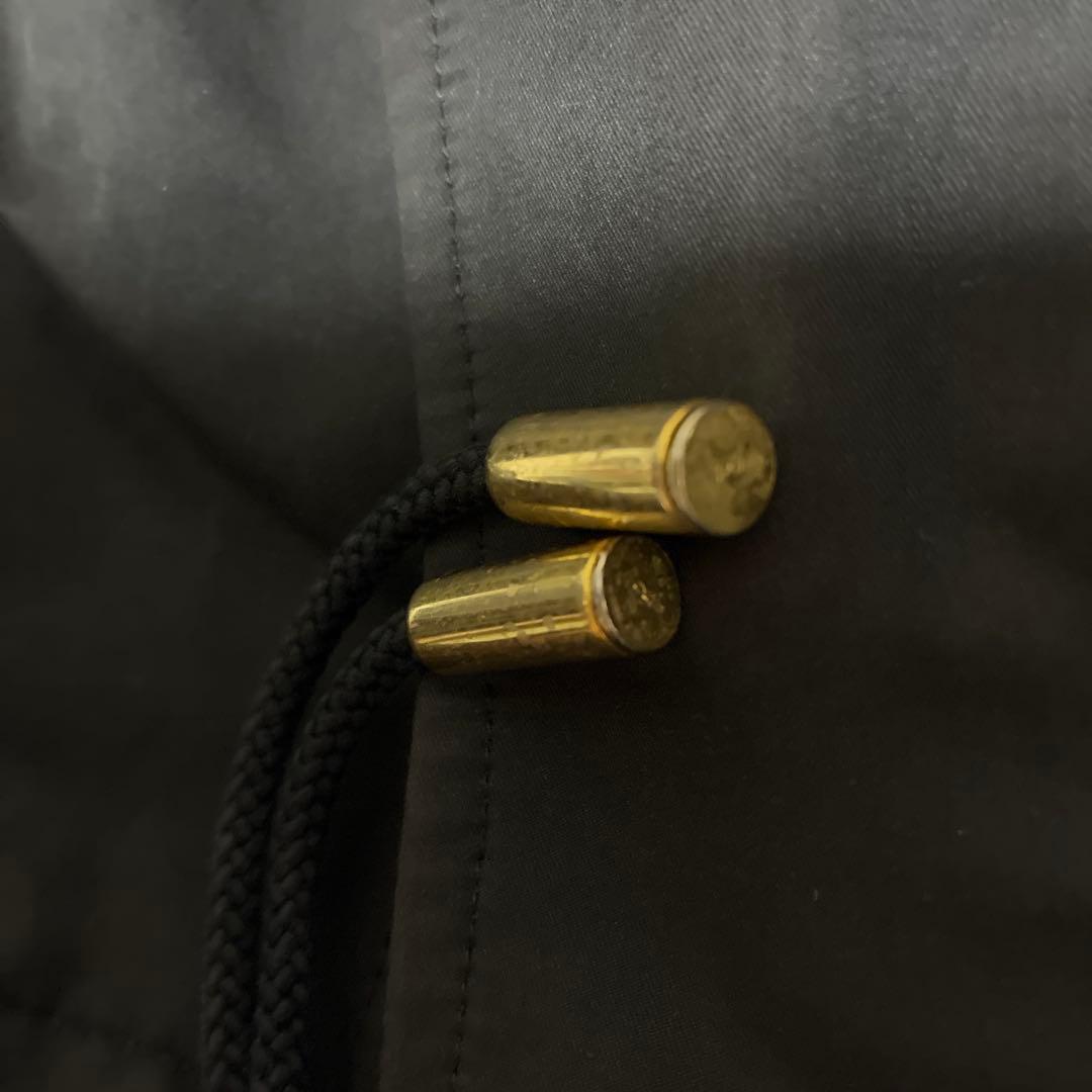 ザリラクスthe reracsワイヤー入りフードジャケット　ブラックサイズ40