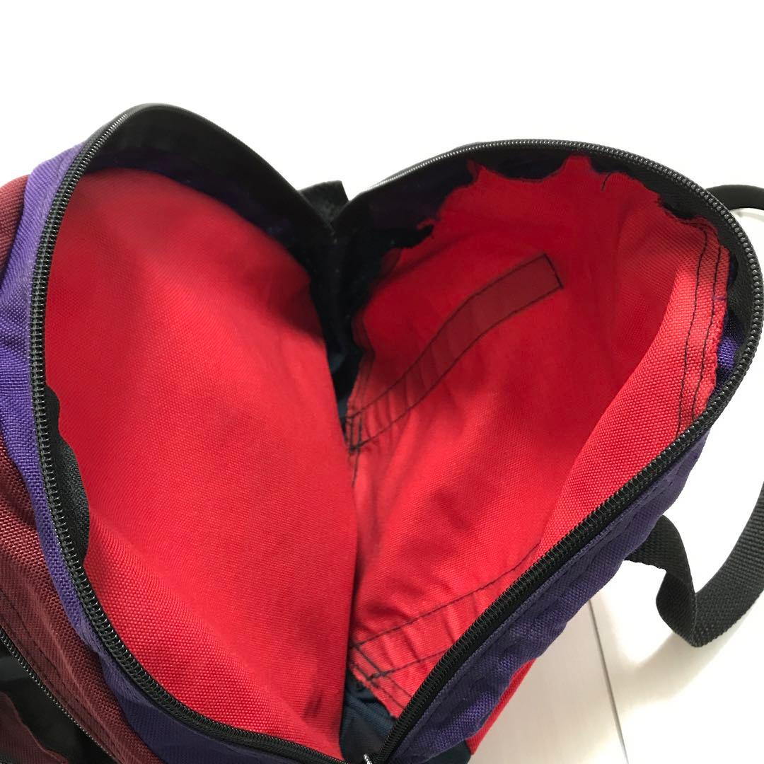 90'sビンテージ！アメリカ製 Pitkin CLOTHINGマルチカラーバッグ