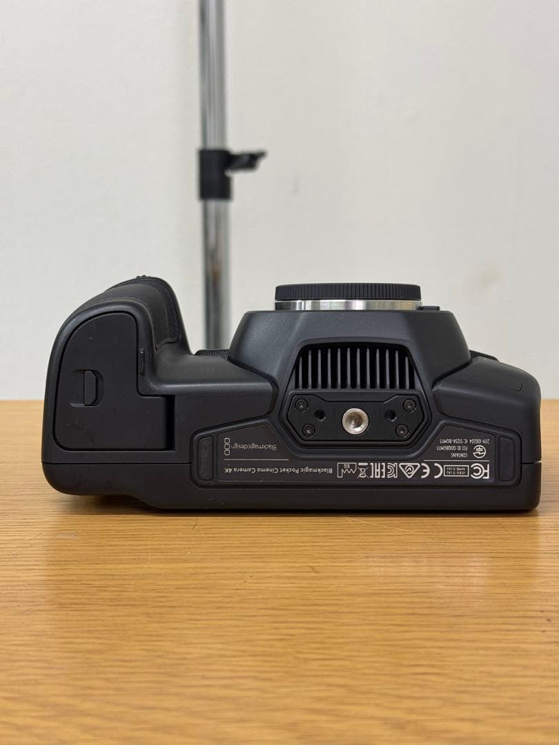 Blackmagic BMPCC4K リグ付き
