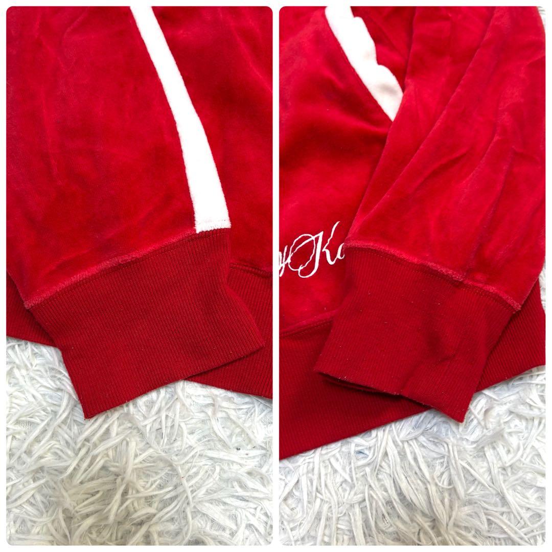【レア】24karats ベロアジャージ セットアップ ライブツアー L 赤白