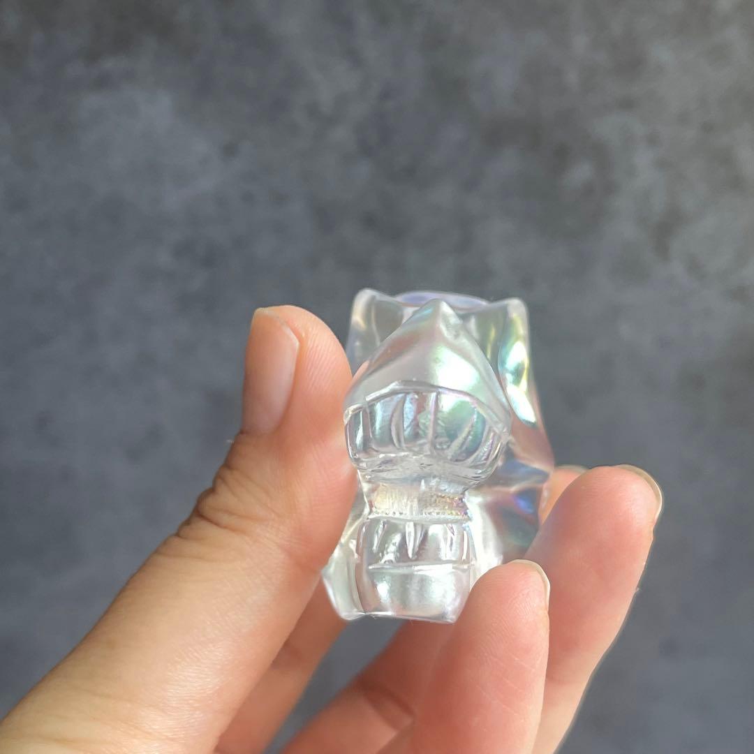 オーロラ クォーツ クリアクォーツ 恐竜