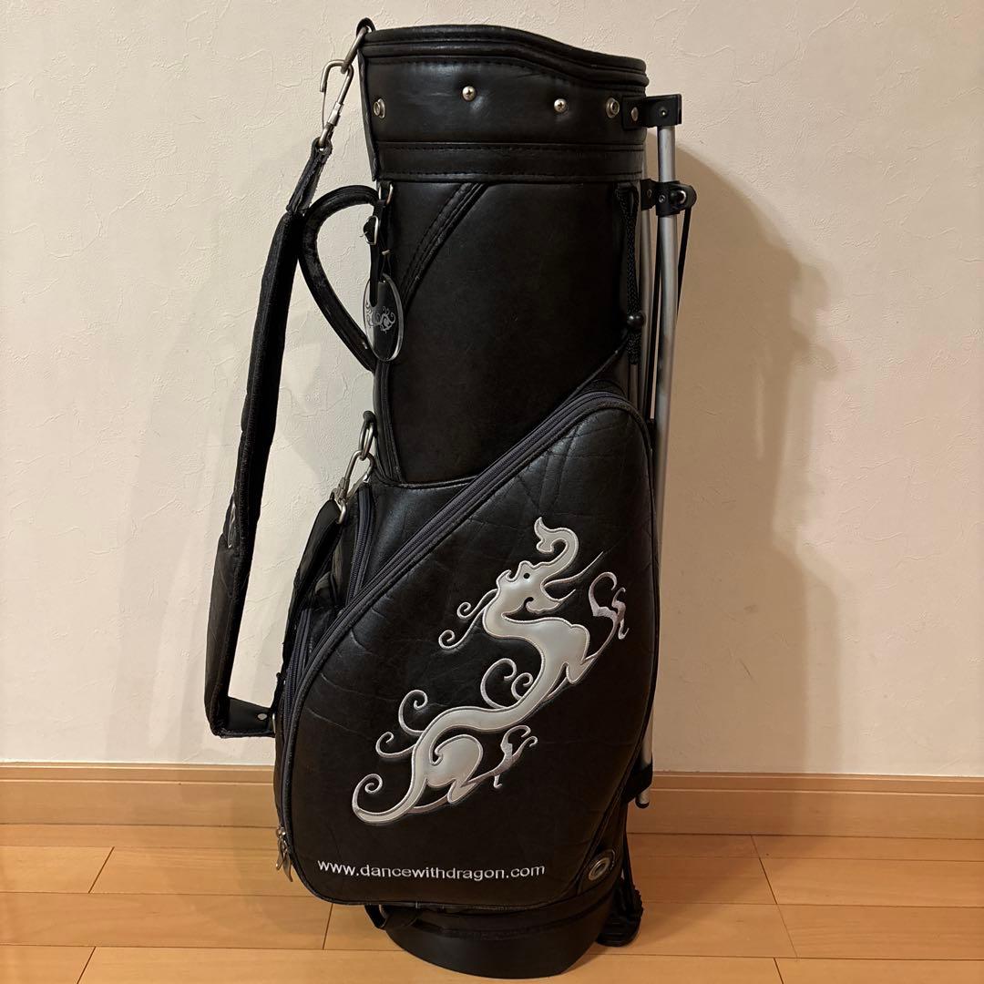 DANCE WITH DRAGON ゴルフバッグ 黒