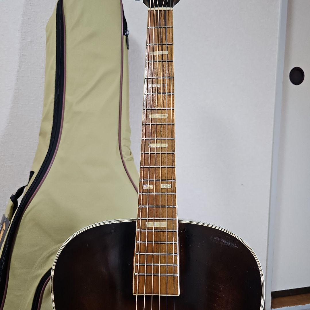 木曽鈴木バイオリンNo.6ピックギター1962年製GAETSCHキグバック付き。