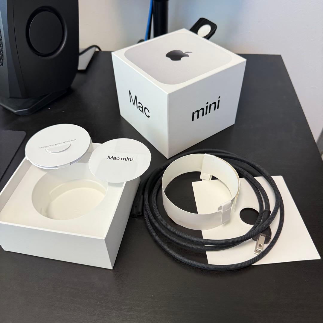【美品】Mac Mini (M4 / 16GB / 256GB)