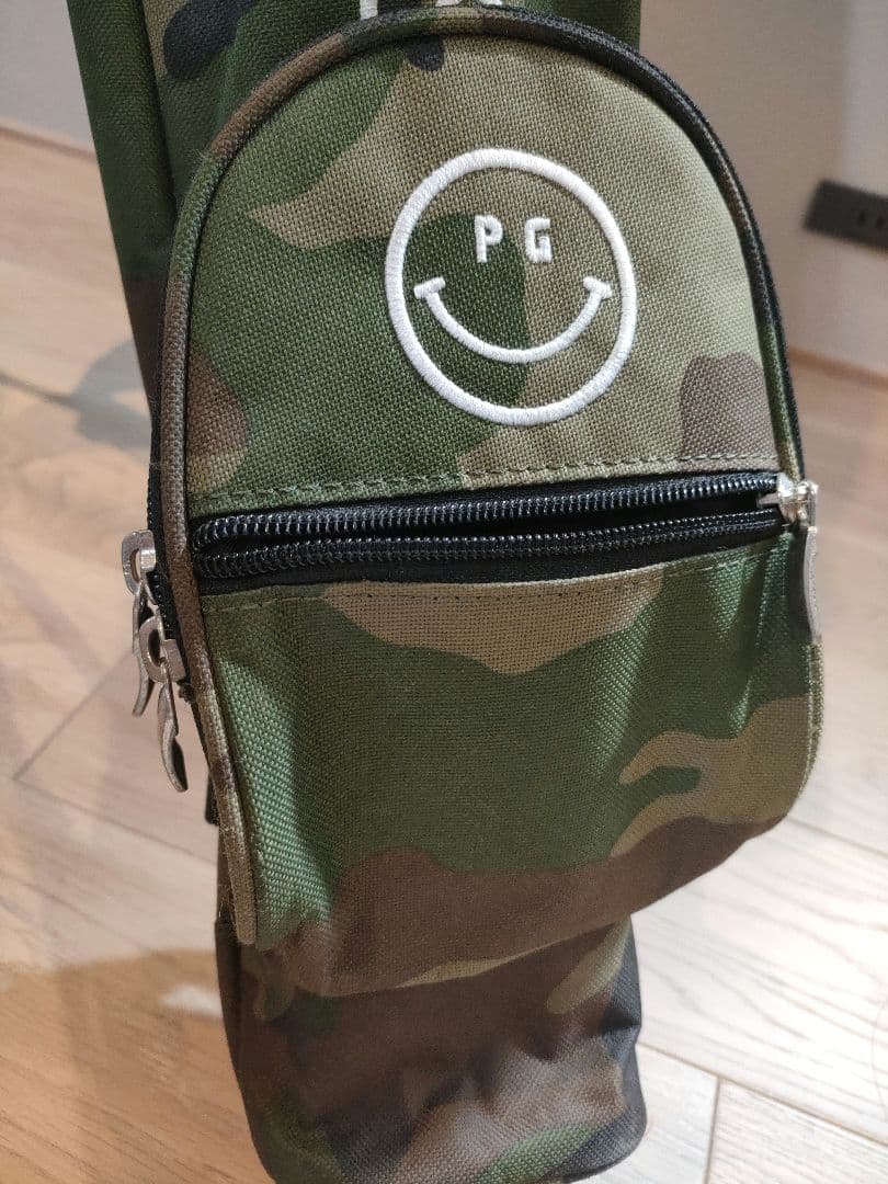 CHANEL　【美品】パーリーゲイツ 迷彩デザイン ゴルフセルフスタンド