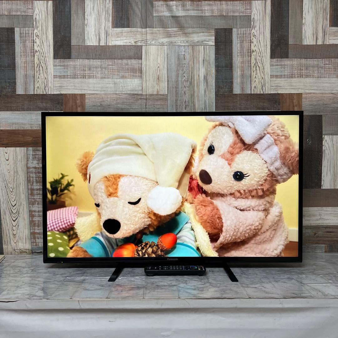 即日受渡❣️全国送料込5年前購入パナソニックVIERA43型液晶テレビ　新品リモ