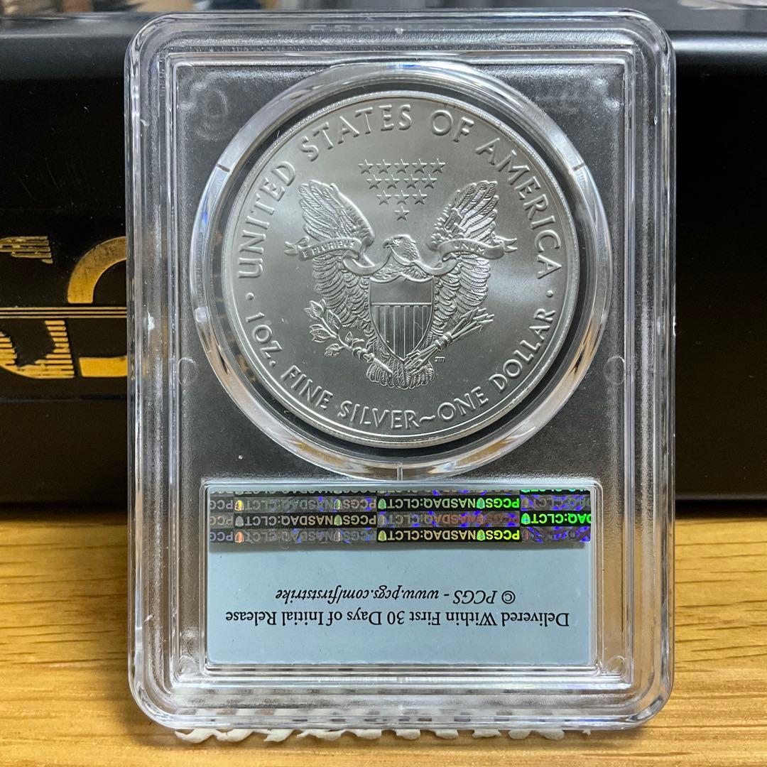 【新品】Silver Eagleイーグル銀貨2020 PCGS MS70