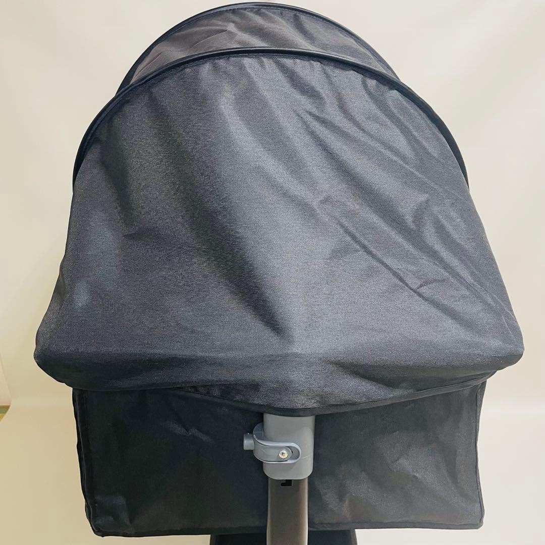 【未使用品】ベビーベッド　高さ調節可　蚊帳　キャスター付き