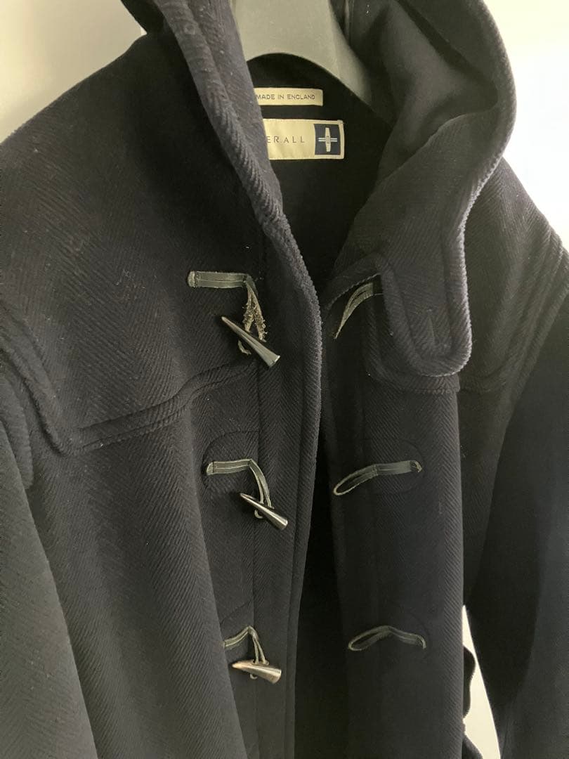 グローバーオール 　ダッフルコートヘリンボーン　キングストン　サイズUK38