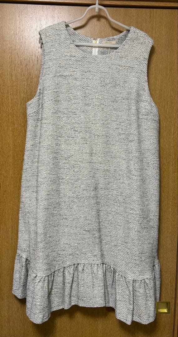 ローズティアラ　ミックスツイードワンピース　3XL