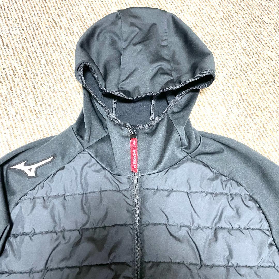 【フォロー割】 美品 ミズノ モレリア セットアップ Lサイズ 中綿ウェア