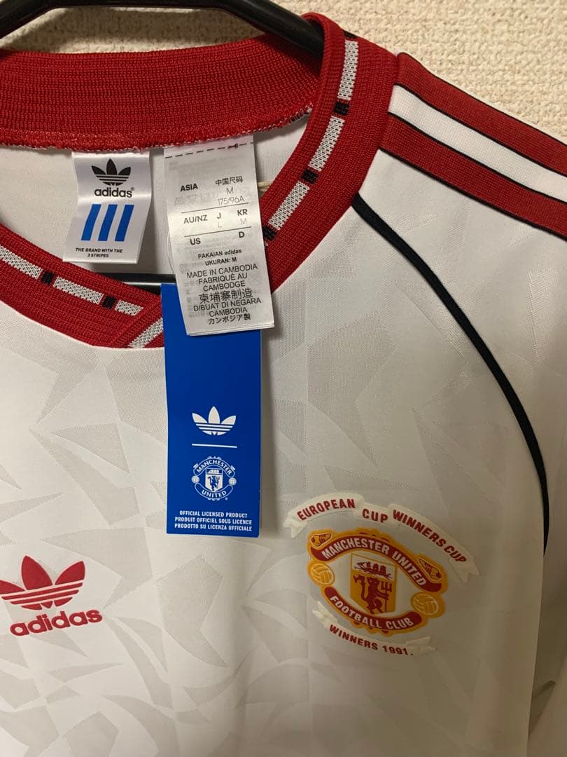 ⭐️新品未使用⭐ マンチェスター・ユナイテッド 91 アウェイジャージー