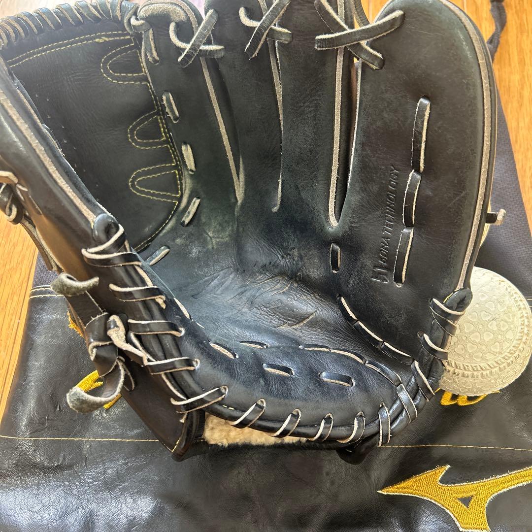 ［値下げ交渉可］ミズノプロ 投手用軟式グローブ