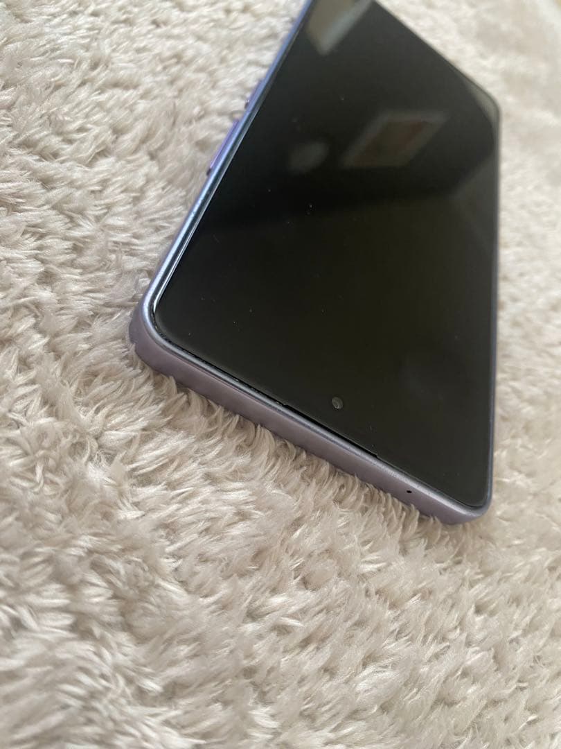 ソフトバンク　あんしんファミリースマホ　ラベンダー