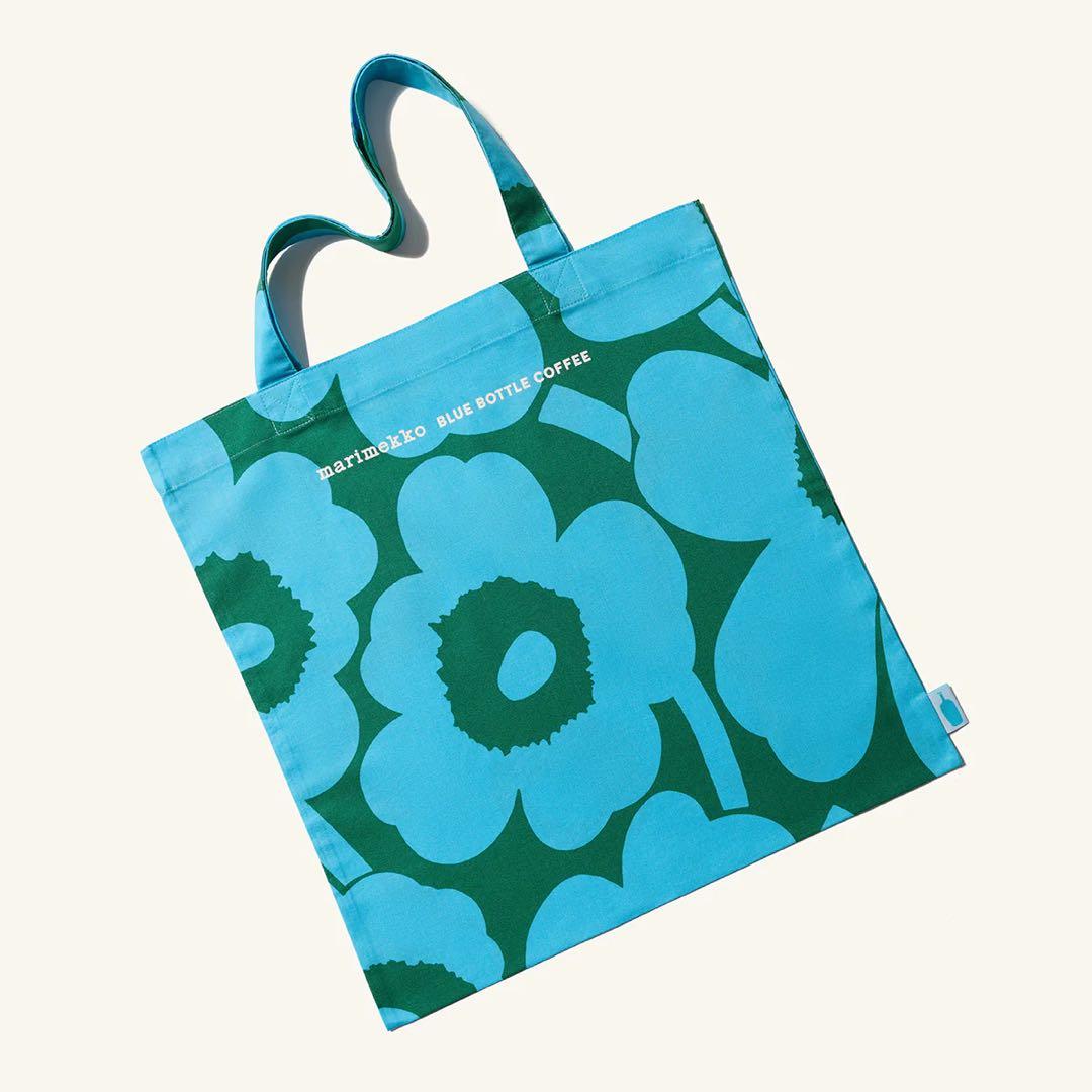 ブルーボトルコーヒー マリメッコ　コラボ　トートバッグ　エストニア製