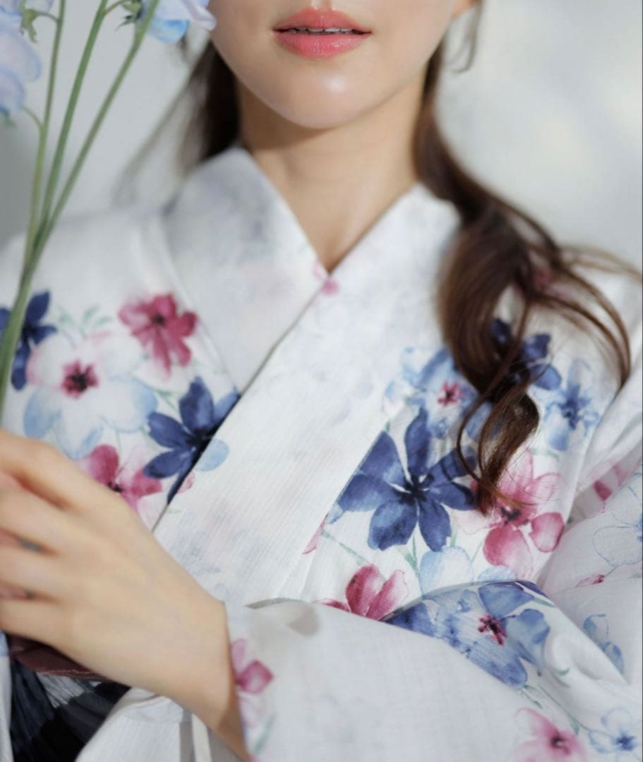 Dita 浴衣3点セット 水彩の京ならべ