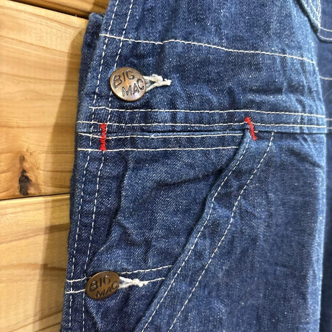 BIG MAC 70年代デニムオーバーオール