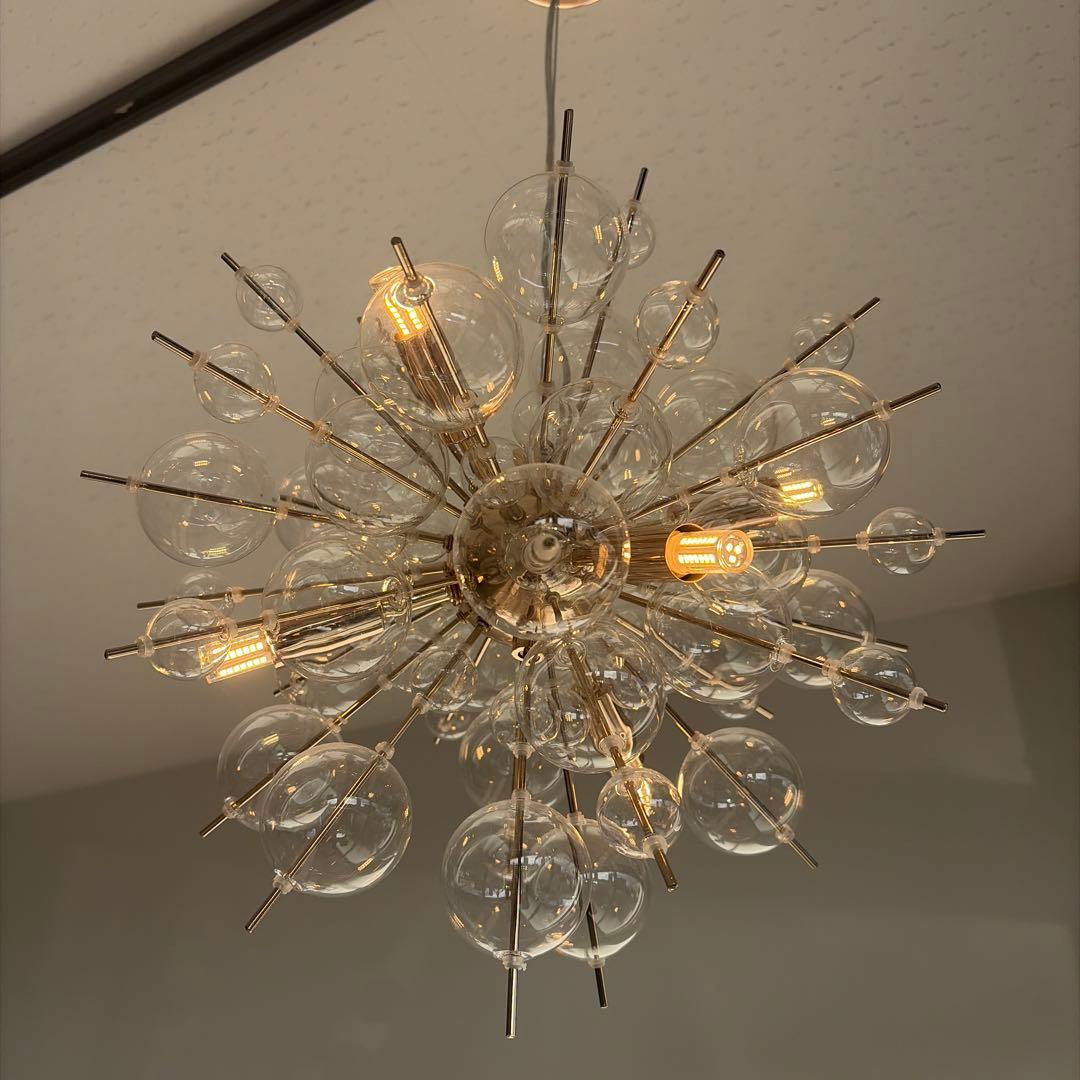 Francfranc スパークルデザイン シャンデリア