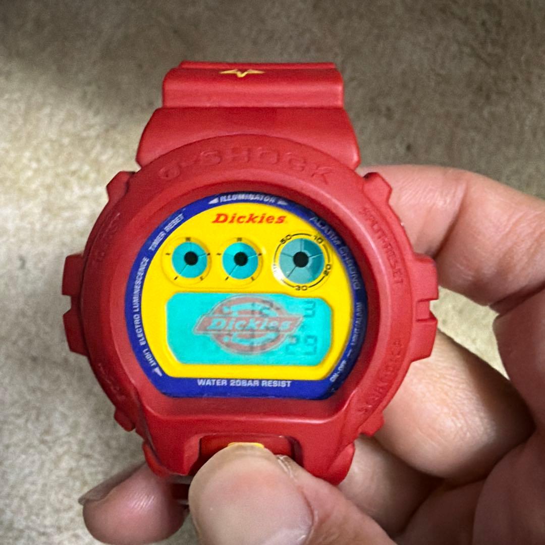 G-SHOCK×Dickiesコラボ 腕時計 レッド