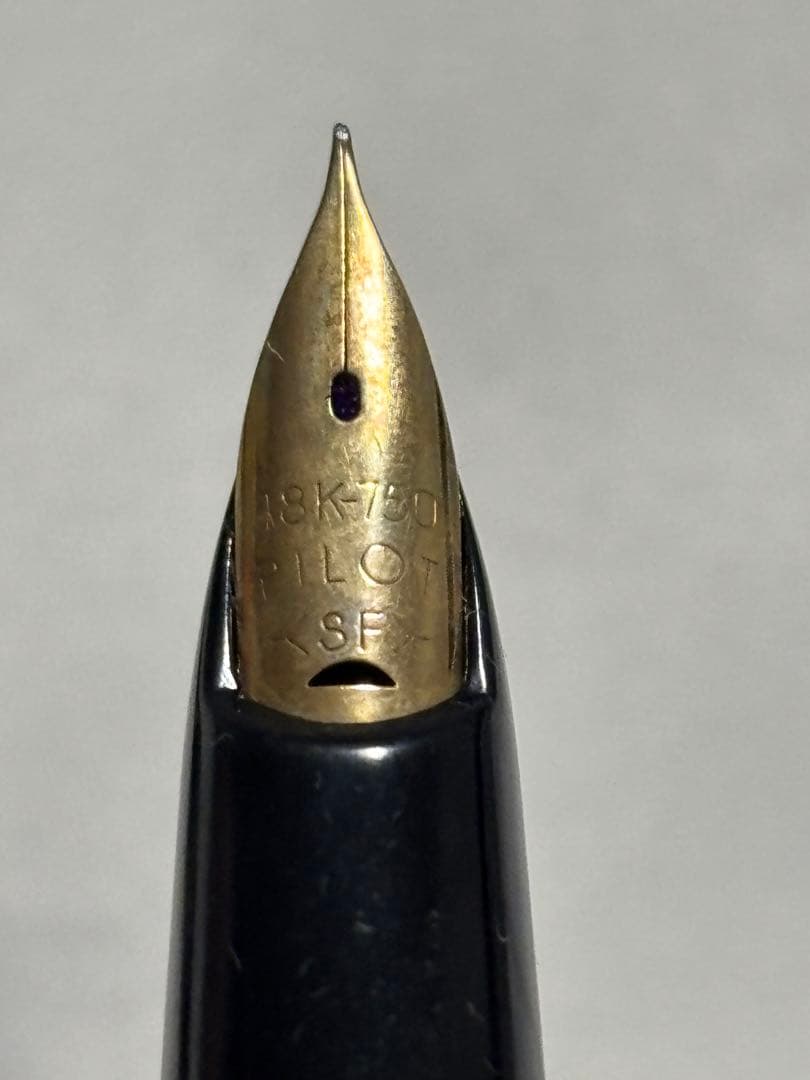 PILOT 新品 Elite 万年筆 18K-750 レトロ