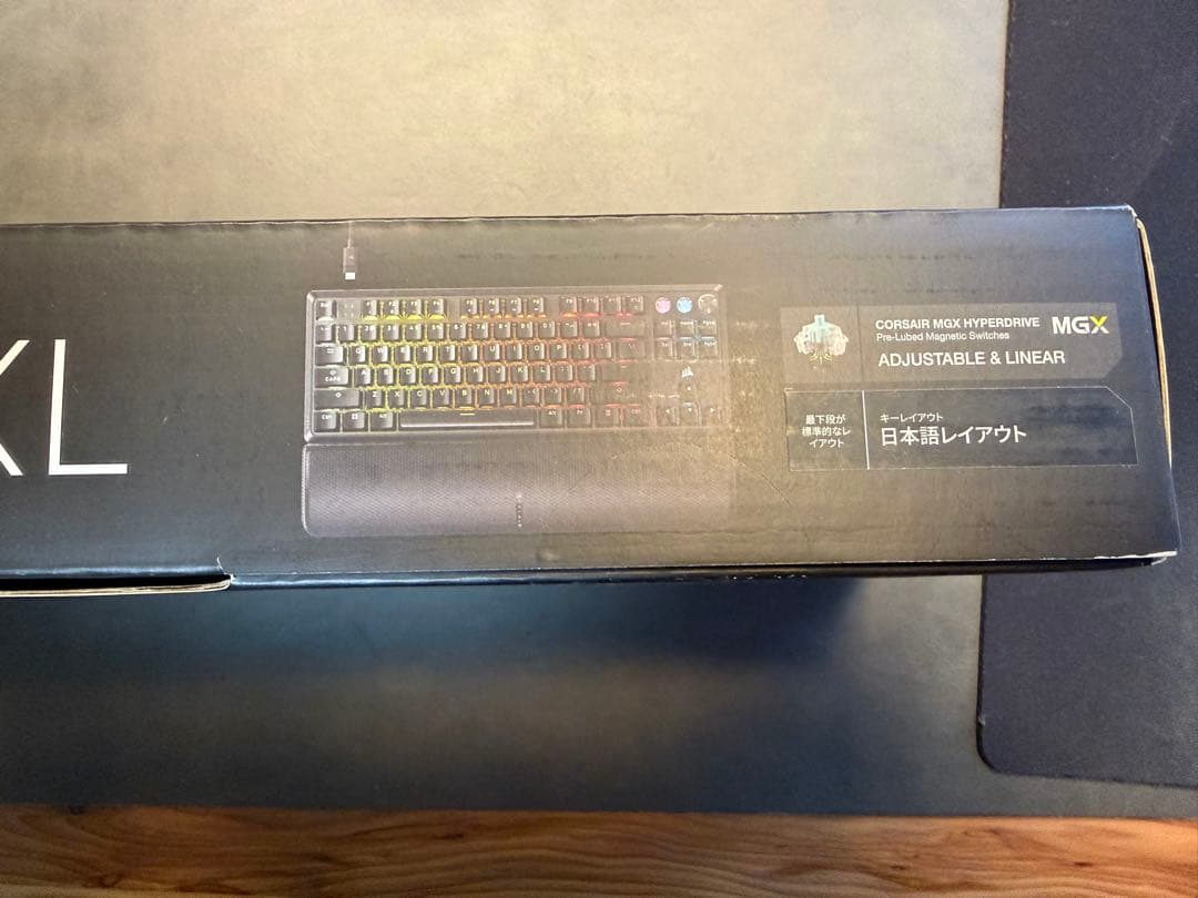 CORSAIR K70 PRO TKL 交換用キーキャップ2種付き