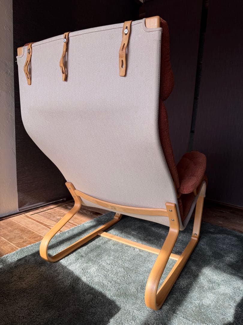 天童木工　BRUNO MATHSSON 1人掛け (オットマン別)