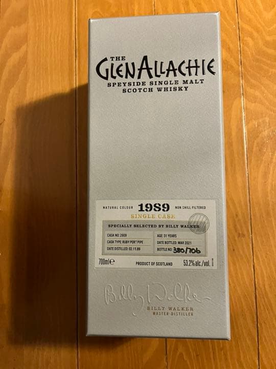 グレンアラヒー　1989 シングルカスク　３１年