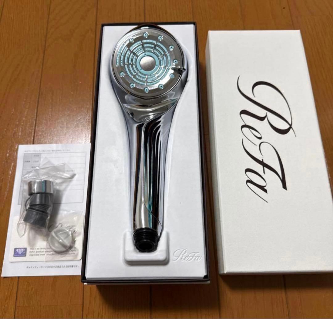 ReFa ファインバブルU シルバー 止水機能付き